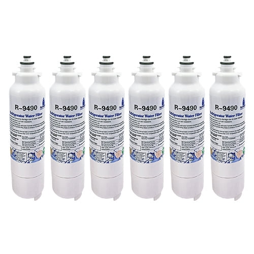 Refresh Replacement Water Filter Fits LG LFXS30766S Refrigerators 4 Pack 